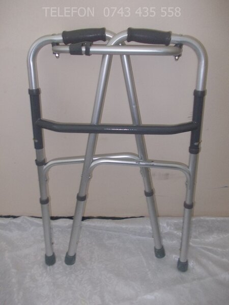 Cadru pliabil reglabil ajutor mers persoane cu handicap dizabilitati senior